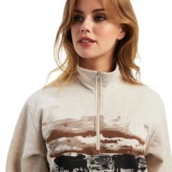 Women's Ariat REAL Scenic 1/2 Zip Sweatshirt #10041811X -Western Cowboy Equipment Store b443c9da1f1e15f48a7777d80f93bb27 f4afbd6f 1857 43e4 9bcc dae2647e5dd4