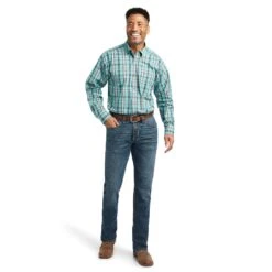 Men's Ariat Pro Series Kian Classic Fit Button Down Shirt #10042338 -Western Cowboy Equipment Store b50ba849078cb31f20edc4b4ab784912