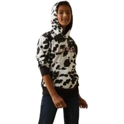 Girl's Ariat Cowhide Hoodie #10043813 -Western Cowboy Equipment Store b6a4c511a0e7c8e55d92a59d553eb657