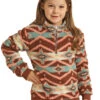 Girl's Panhandle Chocolate Sherpa Pullover #RRGT91R04K -Western Cowboy Equipment Store ba265306c79379b2530c5ea71aa2ed78