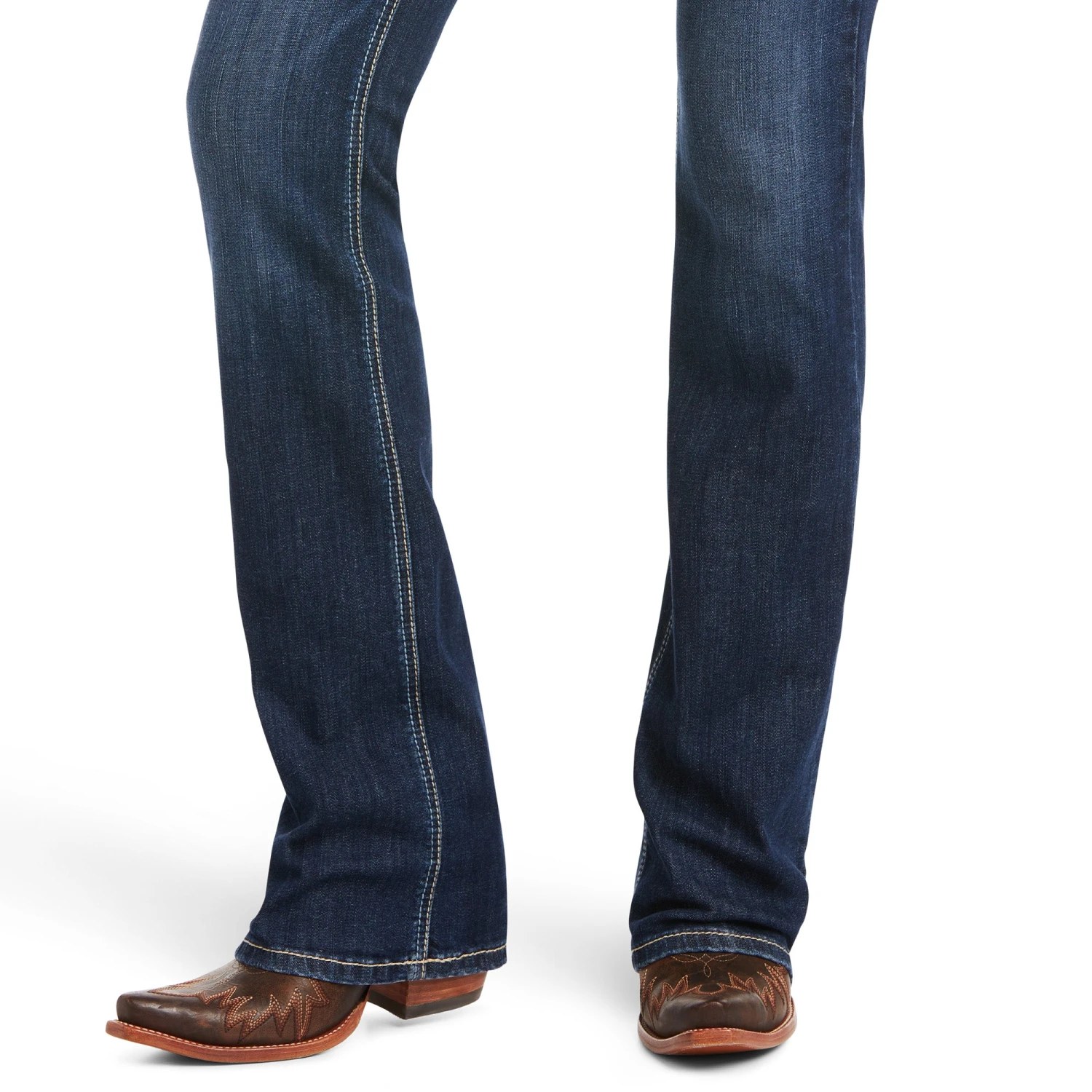 Women's Ariat R.E.A.L. Mid Rise Alexandra Boot Cut Jean #10037956-C 8 Women's Ariat R.E.A.L. Mid Rise Alexandra Boot Cut Jean #10037956-C - Image 6