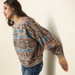 Women's Ariat Rainbow Vista Sweatshirt #10041669 -Western Cowboy Equipment Store bfb78d091567c769915e0dc957a4c189