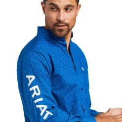 Men's Ariat Button Down Shirt #10039237-C -Western Cowboy Equipment Store c172a9c3b2c1207118940316bfe51512