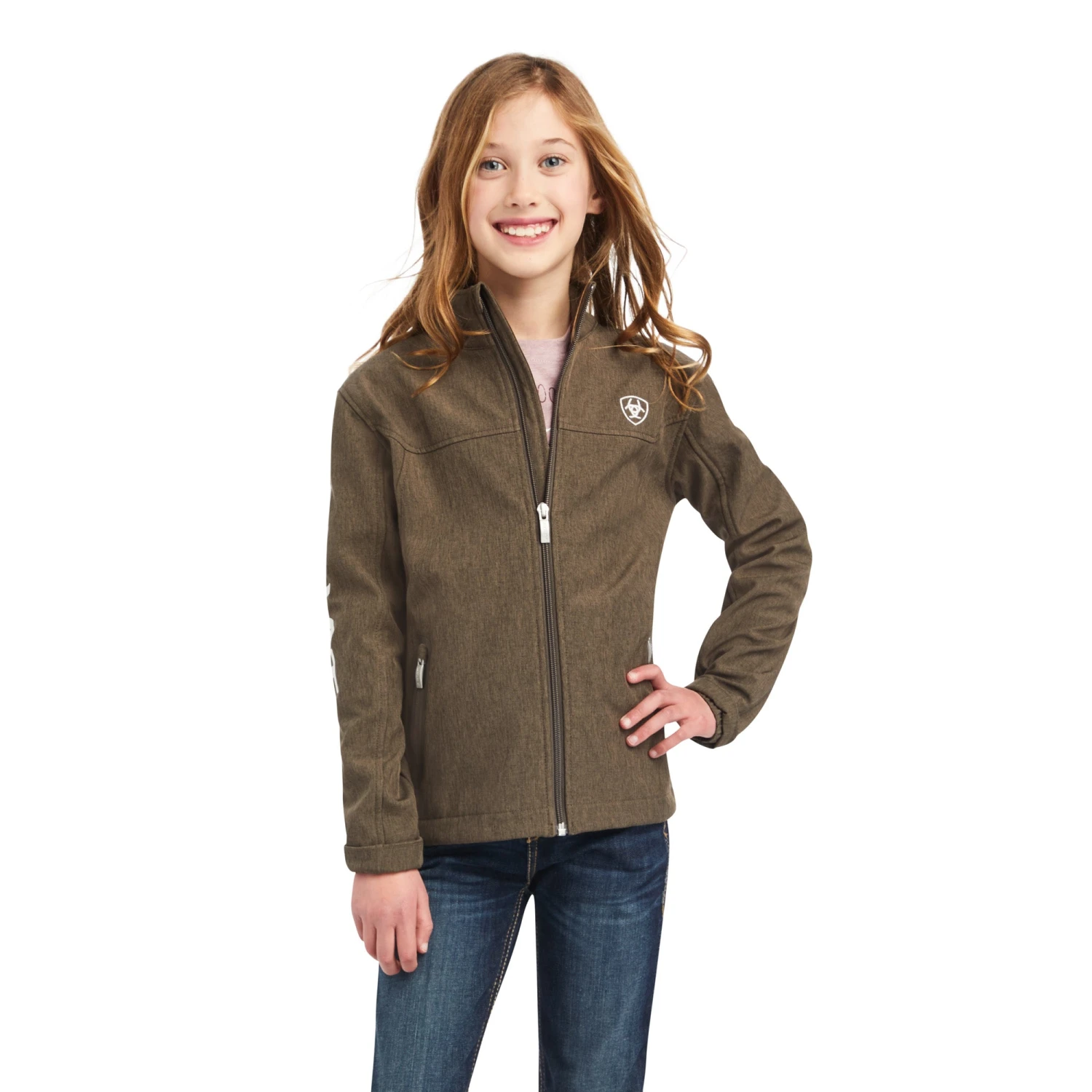 Youth's Ariat New Team Softshell Jacket #10041275 3 Youth's Ariat New Team Softshell Jacket #10041275
