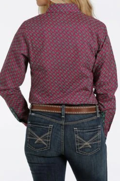 Women's Cinch Button Down Shirt #MSW9165015PNK -Western Cowboy Equipment Store c2999b81b95a7bbd6bdadc12f1005043