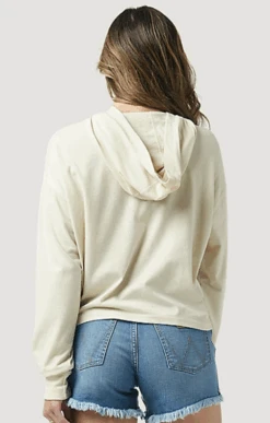 Women's Wrangler Yellowstone Crop Hoodie #112323610 -Western Cowboy Equipment Store c2ba90068fb351629dafa407b09fbee8