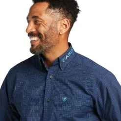 Men's Ariat Pro Series Team Sully Fitted Button Down Shirt #10039693 -Western Cowboy Equipment Store c497e667a27f2d65d6bf6c7ce8efe538