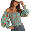 Women's Rock & Roll Cowgirl Blouse #RRWT51R0V9 -Western Cowboy Equipment Store c69a31b9614d7ca5862e387486189d29
