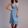 Women's Stetson Light Blue Denim Sleeveless Dress #11-057-0565-0323BU -Western Cowboy Equipment Store c764f334551eac6d5b48d0e1dc3e7dc4