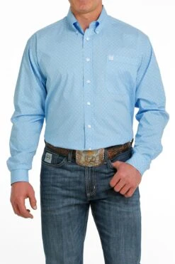 Men's Cinch Stretch Button Down Shirt #MTW1105540 -Western Cowboy Equipment Store c896f03e9013f5517a6a6fff523014f3