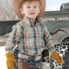 Toddler Boy's Cinch Plaid Shirt #MTW7061296
