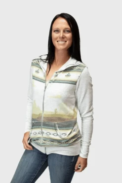 Women's Liberty Wear Front Zip Hoodie #8138X