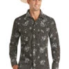 Men's Rock & Roll Cowboy Snap Front Shirt #RRMSOSRZ7I -Western Cowboy Equipment Store cb135ec498e4e1af1664b0c1a09d291f