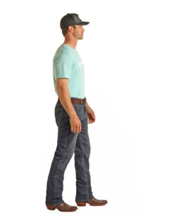 Men's Rock & Roll Cowboy Hooey Double Barrel Stackable Bootcut Jean #HYMDTBRZRZ -Western Cowboy Equipment Store d144866562219faaa3627c4608ee2630