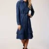 Women's Roper Dress #03-057-0594-7010BU -Western Cowboy Equipment Store d2236680300b7564bd0cc0949a48e6c5