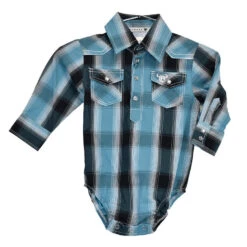 Infant Boy's Cowboy Hardware Romper #725467R-045-I