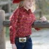 Cinch Girl's Cruel Girl Snap Front Shirt #CTW3220030RED -Western Cowboy Equipment Store dbb59478f124319e16d8014a93d6b8b4