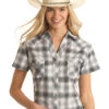 Women's Rough Stock Snap Front Shirt #RSWS1SRZCX -Western Cowboy Equipment Store dbd7b4bf3cbcf1b6b0a7f8db4585451f