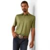 Men's Ariat Charger Polo Shirt #10043571 -Western Cowboy Equipment Store dce26f4b34dc5ecb9424f5d162f12357