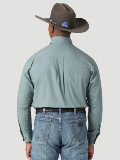 Men's Wrangler George Strait Button Down Shirt #112317186 -Western Cowboy Equipment Store dce31459f969bdf4e54499cc13967a43