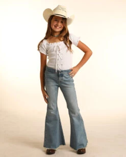 Girl's Rock & Roll Cowgirl Bell Bottom Jean #RRGD7PRZSZ -Western Cowboy Equipment Store dde0679e5fd7fa5febf3e3386ee8e557