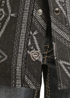 Boy's Rock & Roll Cowboy Snap Front Shirt #RRBSOSRZ1A -Western Cowboy Equipment Store e00065db65ed120af6eb94f36cacc2f9