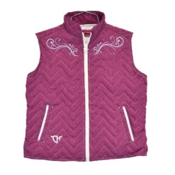COWBOY HARDWARE Girl's Cowgirl Hardware Quilted Vest #486247-175-K