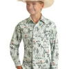 Boy's Rock & Roll Cowboy Snap Front Shirt #RRBSOSR0Q7 -Western Cowboy Equipment Store e91a6640fb6a4453892474d53cf60e38