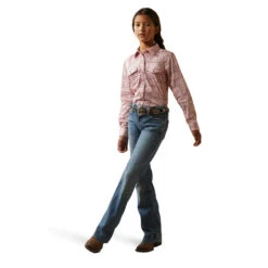 Girl's Ariat Paisley Snap Front Shirt #10043816 -Western Cowboy Equipment Store e9c8224fa44e0aa58afbecaa5df74858