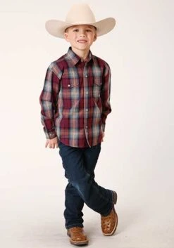 Boy's Roper Snap Front Shirt #03-030-0278-1046 -Western Cowboy Equipment Store eaf24ec16ddcffd99770726639f00db9