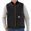 Men's Carhartt Relaxed Fit Firm Duck Insulated Vest #V01-BLK -Western Cowboy Equipment Store ebc31b8d8fcf19d3af52cc2fc61444d4