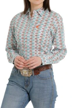 Women's Cinch Button Down Shirt #MSW9164201 -Western Cowboy Equipment Store ebeef7d4521f6d8468163c050e70468a