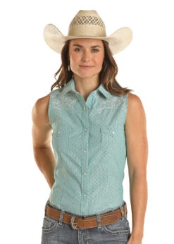 Women's Rough Stock Snap Front Shirt #RSWSSSR19C