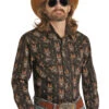 Men's Rock & Roll Cowboy Snap Front Shirt #RRMSOSRZ0K -Western Cowboy Equipment Store edc172c403bd5c8cc7f44612a26ffe55