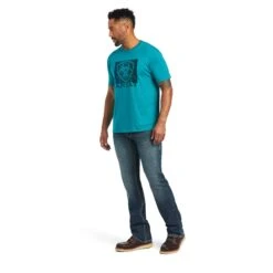 Men's Ariat Gradient T-Shirt #10040881 -Western Cowboy Equipment Store eedd1604290eeb419a5f1d07553ac96b