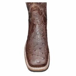 Men's Dan Post Dark Brown Ostrich Square Toe #DPP5711 8 Men's Dan Post Dark Brown Ostrich Square Toe #DPP5711 -Western Cowboy Equipment Store f33a21e64607ae0a43145ae759281beb