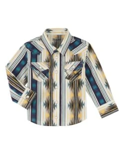 Infant/Toddler Boy's Wrangler Snap Front Shirt #PQ1290M