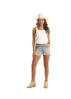 Women's Rock & Roll Cowgirl Mid-Rise Short #68M3691 -Western Cowboy Equipment Store f539064b2ba9f45a95412b5e85ffd7da