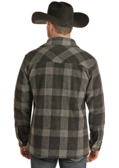 Men's Powder River Commander Wool Jacket #PRMO92RZZE -Western Cowboy Equipment Store f62a6b9633cdcf658dd1948caf1ba1d0
