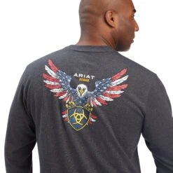 Men's Ariat Rebar Cotton Strong American Raptor T-Shirt #10041422X 9 Men's Ariat Rebar Cotton Strong American Raptor T-Shirt #10041422X -Western Cowboy Equipment Store f6f0c5076668eec5a96e5f1de3a31e4c dd9a55af 8d64 4518 88bf 41639acdb5a5