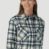 Women's Wrangler Riggs Flannel Button Down Shirt #112317244 -Western Cowboy Equipment Store f83cfdbaf014efae558bc41dd4bf86b4 255c5269 2777 41dd 905f 2ea4653a790e