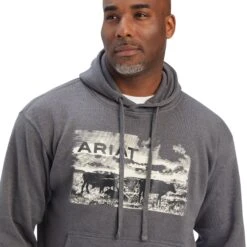 Men's Ariat Pastures Sweatshirt #10041728-C -Western Cowboy Equipment Store fa17abc877ab0dc123f3b686fb7a5458