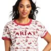 Women's Ariat Yuma Ringer T-Shirt #10039531-C