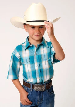 Boy's Roper Snap Front Shirt #03-031-0278-4046