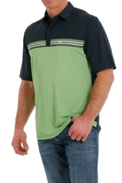 Men’s Cinch ARENAFLEX Polo #MTK1872001 -Western Cowboy Equipment Store ff7b9c82cfbd9ea408b747b8d613bec6