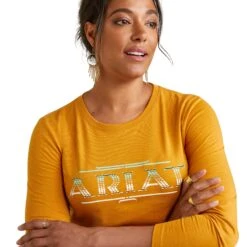 Women's Ariat Serape Logo T-Shirt #10042784 -Western Cowboy Equipment Store ffb9685cf5e8486e3a3ad7efc4da0695