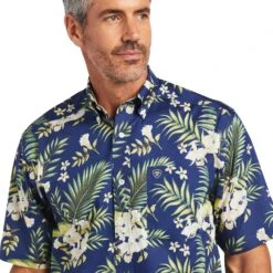 Men's Ariat Wrinkle Free Ephraim Classic Fit Button Down Shirt #10040725 -Western Cowboy Equipment Store ffcc1298d8a0e17f31b468f5fa1067ed