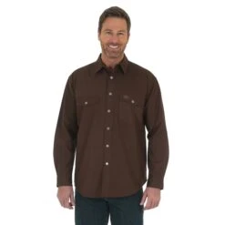 Men's Wrangler Riggs Workwear Flannel Lined Snap Front Shirt #3W526CBX (Big And Tall) -Western Cowboy Equipment Store rg 17fa 3W526CB hr 1 369d36f2 9a39 4870 b386 17b104edc3f6